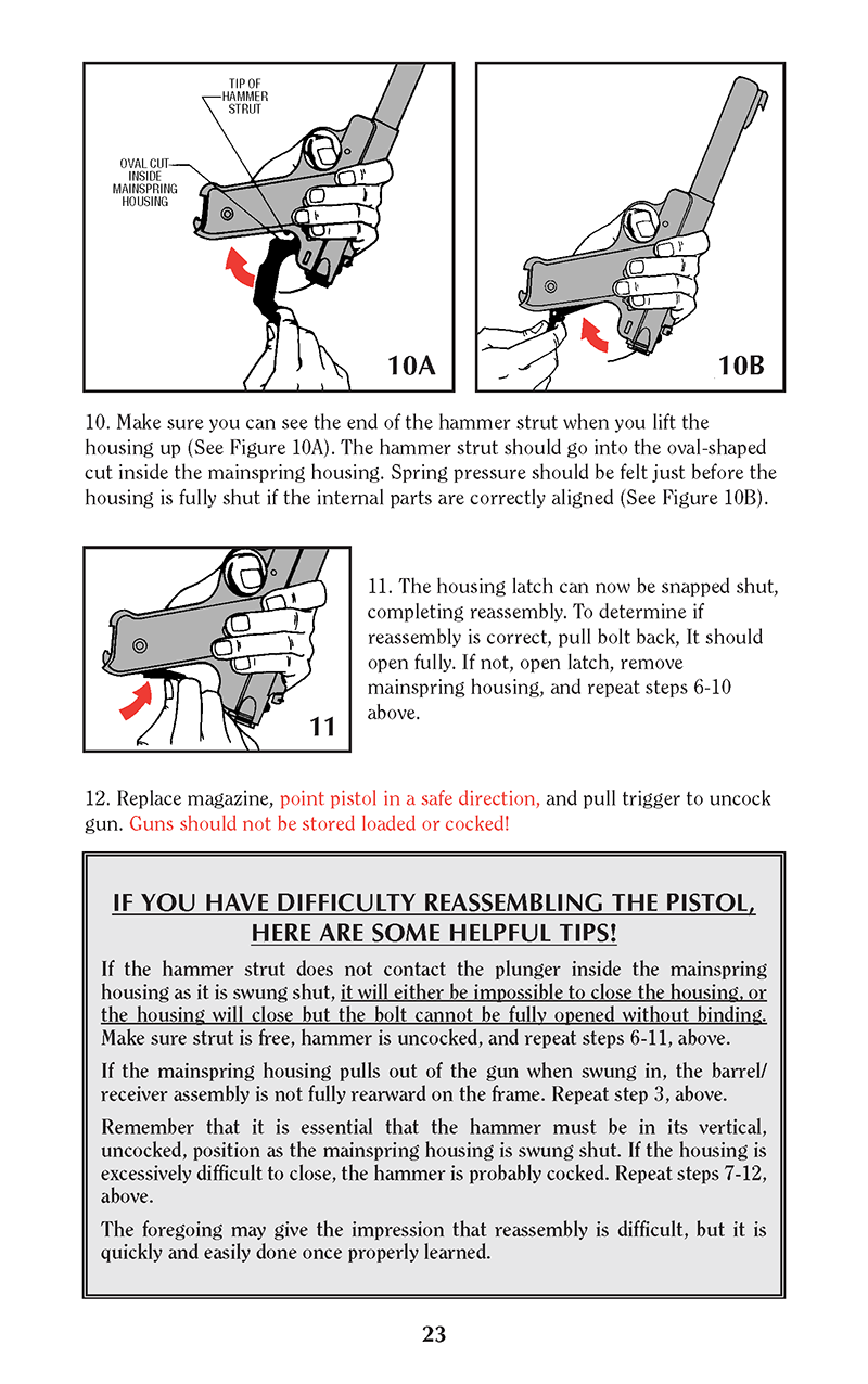 Ruger Mk II manual, page 22